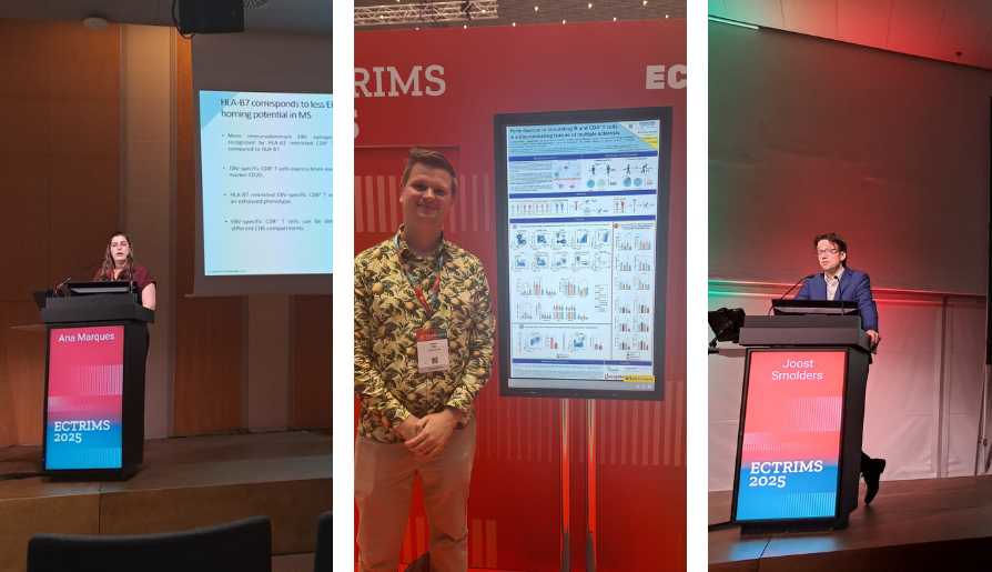Figure 4. From left to right: Dr. Ana Marques, Dr. Jasper Rip, and Dr. Joost Smolders